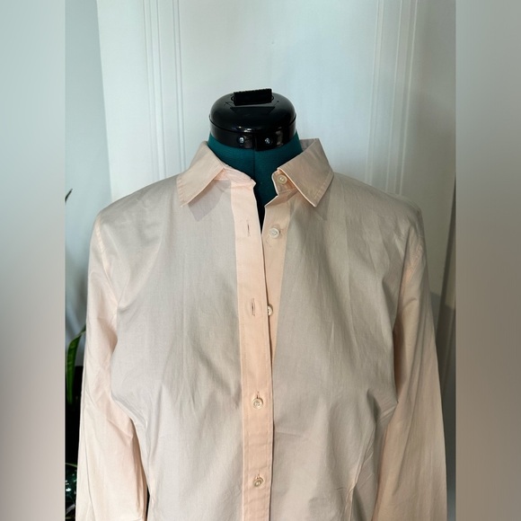J.Crew 365 NWT Button Down Shirt women’s light pink 10 tall - Picture 4 of 9